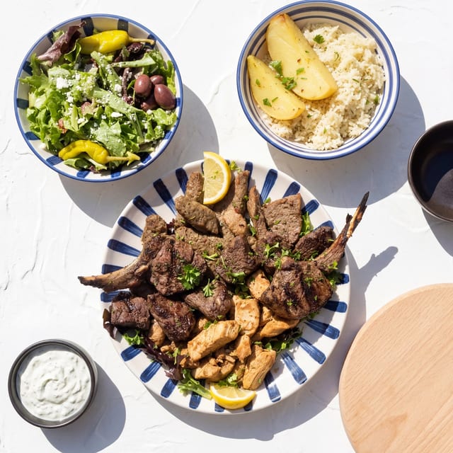 Mixed Grill For Two.