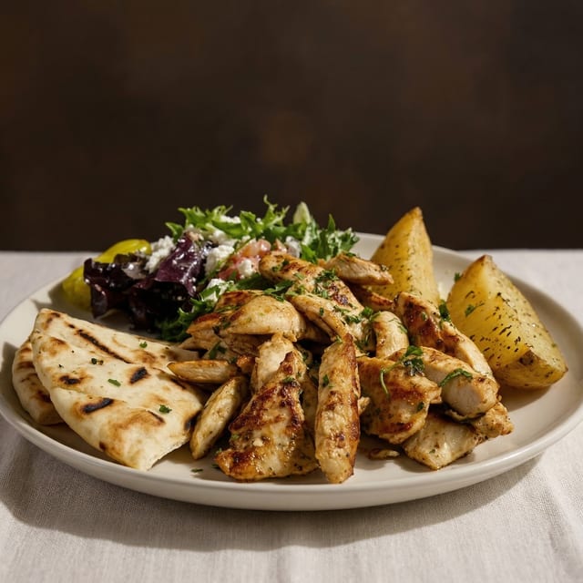 Grilled Chicken Platter.