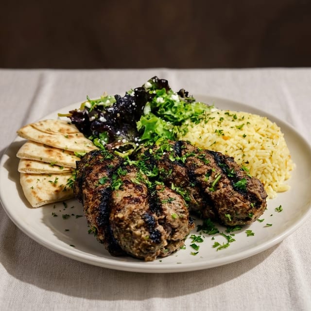 Kofta Platter.