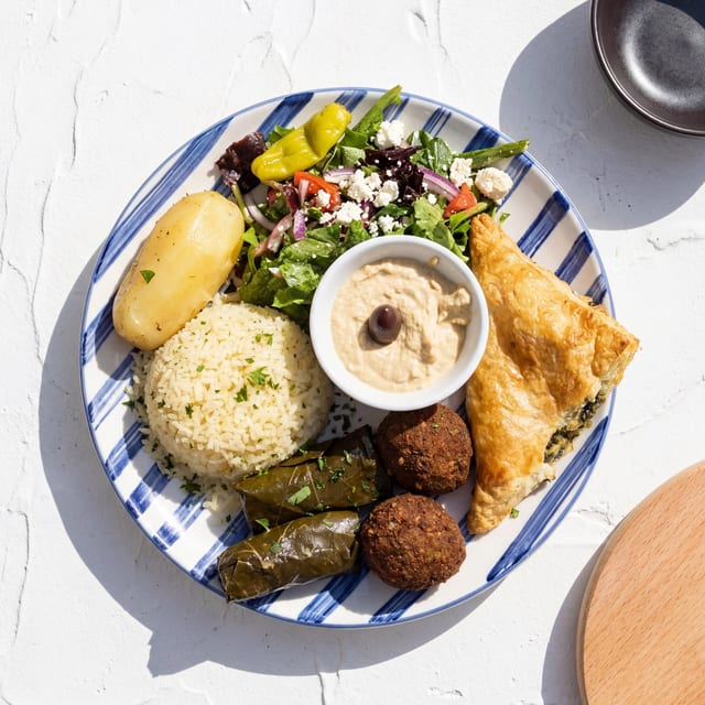 Vegetarian Platter.