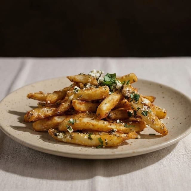 Greek Street Fries.