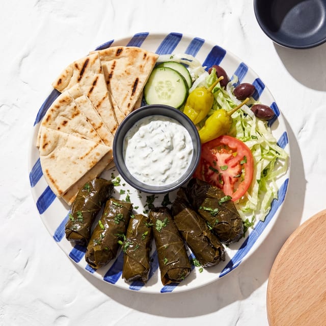 Dolma-Stuffed Grape Leaves.