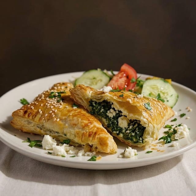 Spanakopita Spinach Pie.