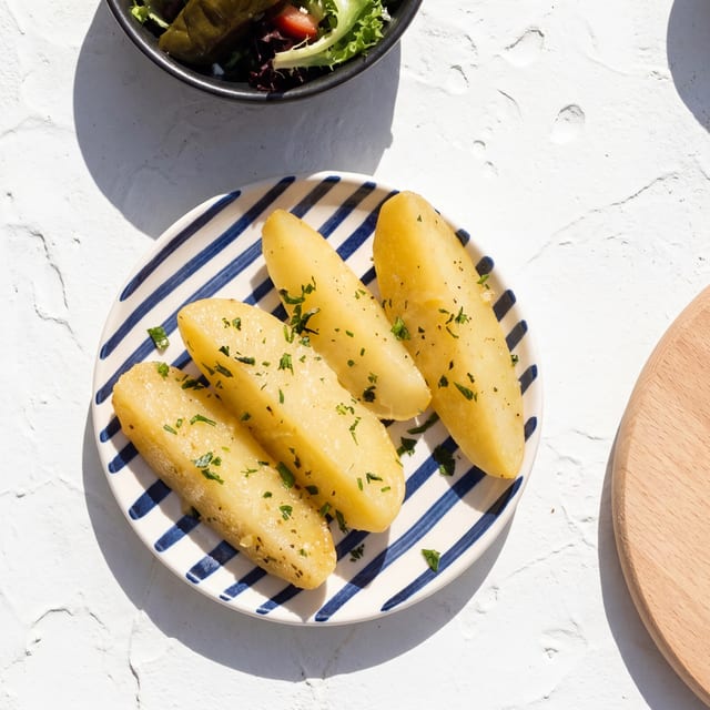 Roasted Lemon Potatoes.