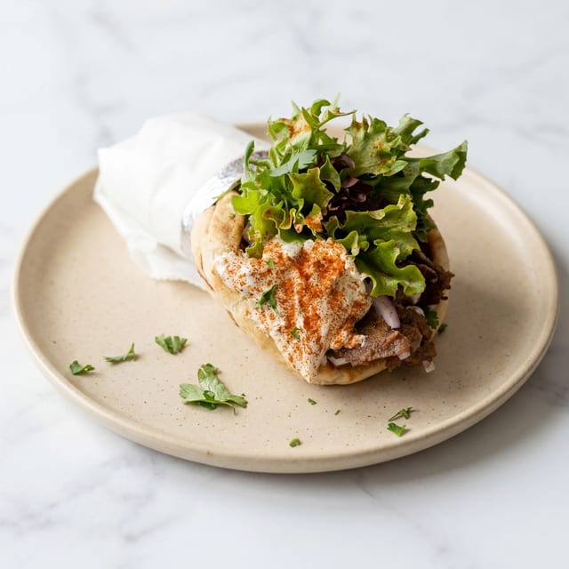 Lamb & Beef Gyro.