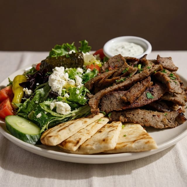 Gyro Platter.